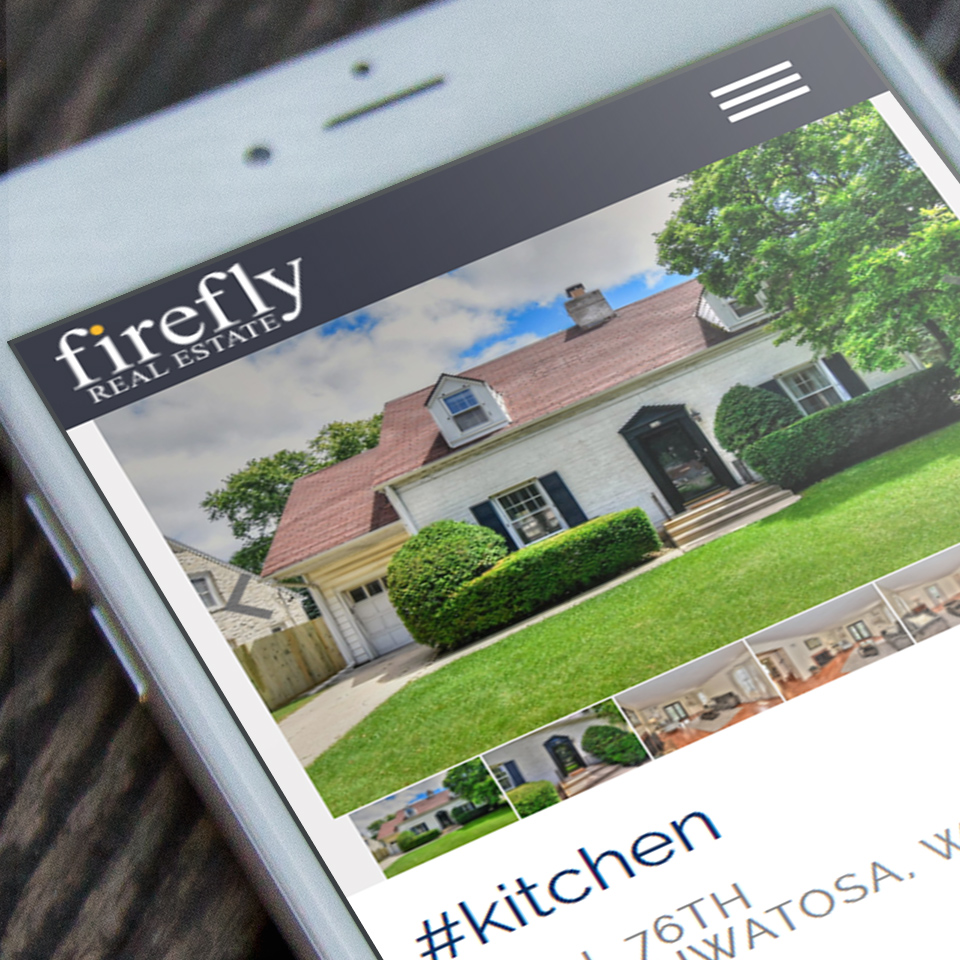 Website design for Firefly Real Estate in Wauwatosa, WI
